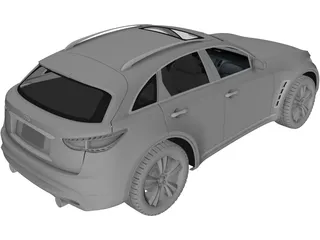 Infiniti FX50 3D Model