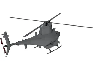 Northrop Grumman MQ-8 Fire Scout 3D Model