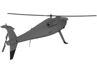 Schiebel Camcopter S-100 3D Model