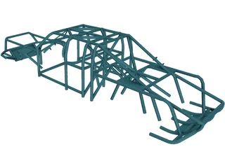 Ford Ranger Prerunner Roll Cage 3D Model