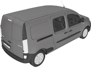 Mercedes-Benz Citan Dualiner 109 CDI (2012) 3D Model