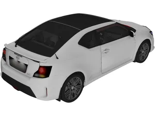 Scion tC (2014) 3D Model