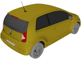 SEAT Mii (2011) 3D Model