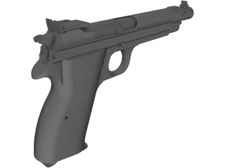 Sig P210 3D Model