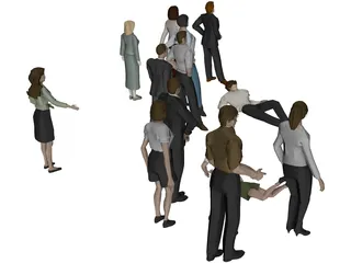 People Person Collection 3D Model