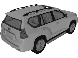 Toyota Land Cruiser Prado (2010) 3D Model