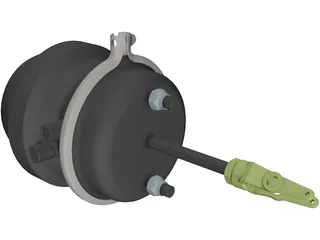 Brake Air Chamber 3D Model