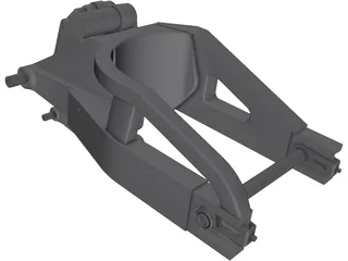 Honda CBR600RR Swingarm 3D Model