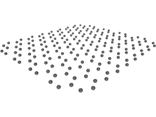 Graphene Layer 3D Model