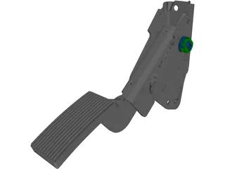 Brake Pedal 3D Model