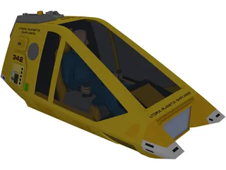 Star Trek Workbee 3D Model