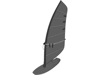 Surfboard 3D Model