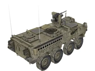 Stryker ICV 3D Model
