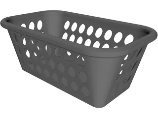 Platic Basket 3D Model