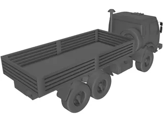 Kamaz 5350 3D Model