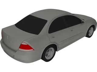 Renault Scala (2010) 3D Model