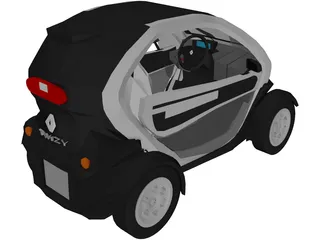 Renault Twizy (2011) 3D Model