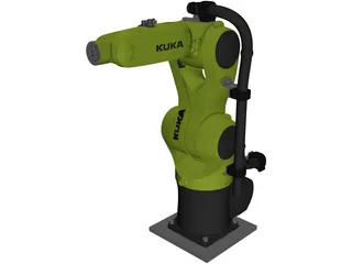 Kuka KR 6 R700 Sixx Agilus 3D Model