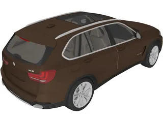 BMW X5 F15 (2014) 3D Model