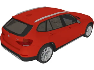 BMW X1 (2013) 3D Model