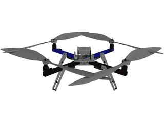 Arducopter Quadcopter 3D Model