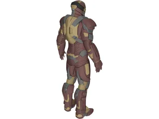 Iron Man Heartbreaker 3D Model