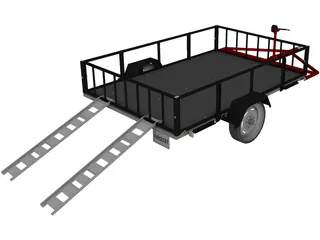 Multi-Purpose Trailer 3D Model