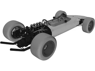 Lotus F1 3D Model