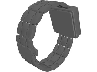 Binary Watch 3D Model