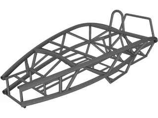 Ariel Atom 2 Chassis 3D Model