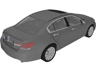 Honda Accord Sedan 3D Model