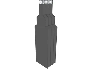 Grain Dryer 3D Model