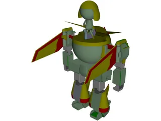 Keroro Robo Mk-II 3D Model