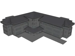 Building Office 3D Model