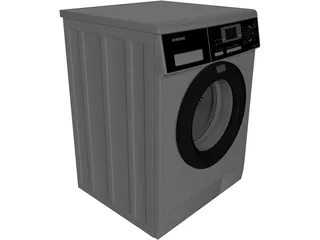 Washing Machine Samsung 3D Model