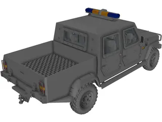 Jeep Agrale SUV 3D Model