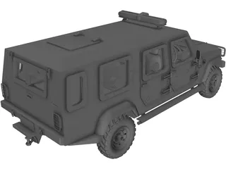 Jeep Agrale Double Cab 3D Model