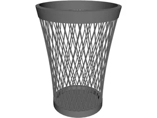 Trash Can 3D Model