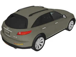 Infiniti FX45 3D Model