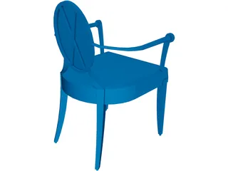 Chair Barbara Berry 3D Model