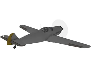 Messerschmitt BF-109G6 3D Model