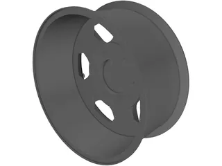 Wheel Isuzu 3D Model