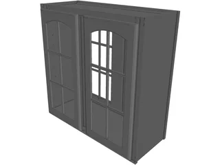 Cabinet Wall 3D Model