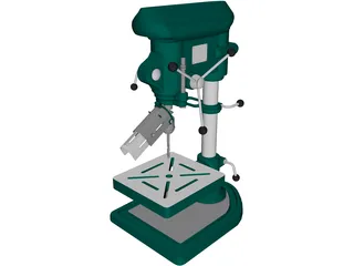 Drilling Machine 3D Model