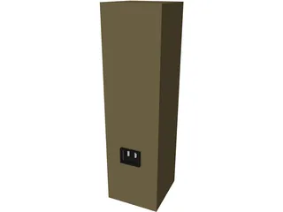 Cat Speaker 3 way  3D Model