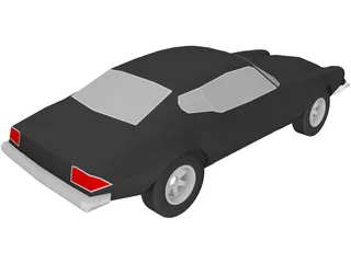 Pontiac Firebird 3D Model