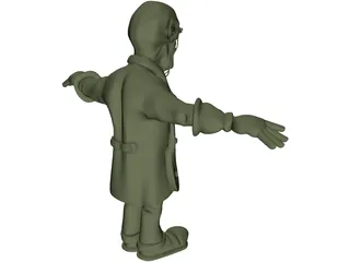 Savantfou 3D Model