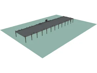 Sub Pier 3D Model