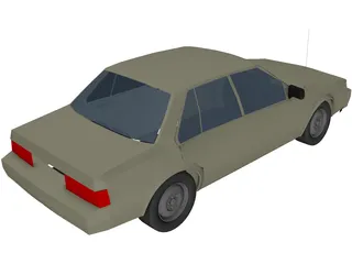 Oldsmobile Firenza 3D Model