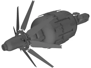 Satellite 3D Model